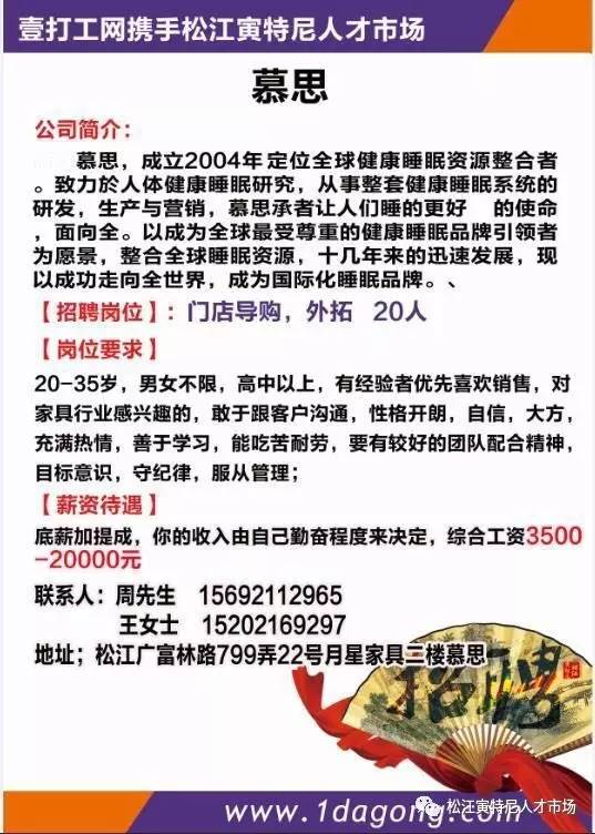 松江人才市场最新招聘深度解析，最新招聘动态一网打尽